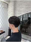 ◎秋の旬短髪！センターパート×ニュアンスパーマ