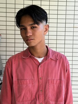 スウェル 柏店(Swell) #MEN’S HAIR#サーフカール#刈り上げセンターパート#フェード