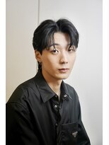 メリケンビューティーパーラー コウベ(MERICAN BEAUTY PARLOR KOBE) メンズセンターパート 骨格矯正