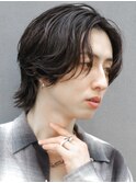 銀座センタパートニュアンスパーマツーブロックメンズパーマ　　