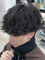 ノード(NODE)&nbsp;波巻きスパイラルツイストスパイラルパーママッシュメンズヘア