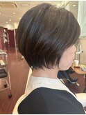 丸みショートボブ