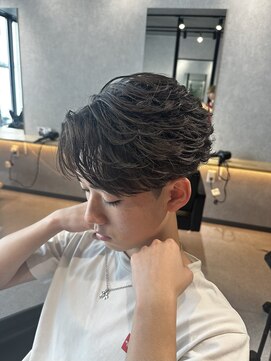エデアンルクラ 下通(EDEAN Leclat) 熊本フェザーショート フェザーパーマ メンズパーマ MEN'S HAIR
