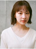 スタイリングが簡単♪外ハネボブ◎