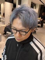 ステア ケース(stair case) メンズ シルバーグレー ベリーショート