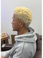 バタクラン(BATACLAN) イージーパーマ#メンズ#メンズカット#ブリーチ#眉毛#パーマ