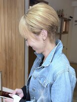 ブレイズヘアー(BLAZEhair) 【白髪が目立たない】脱白髪染ミルクティベージュ×ブリーチ2回