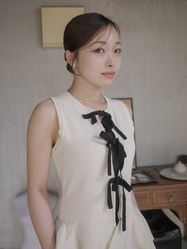 カイコヘアーアンドアートスタジオ(kaiko hair&art studio) お呼ばれヘアセット/タイトシニヨン/顔まわりデザイン/和装ヘア