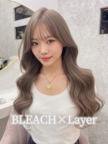 ラビス(Lovis) ミルクブラウン/ダークパープル/ナチュラルショート/夏