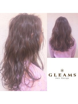 グリームス ヘアデザイン(GLEAMS Hair Design) ベイクドラベンダー★チーフ山本