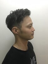 パティオンツー(PATIONN2)&nbsp;刈り上げフェードアップバングジェルオールバックツーブロック