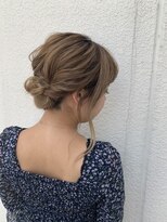 プライズ アイリス 池袋東口店(prize Iris)&nbsp;結婚式パーティー大人可愛いヘアセット池袋