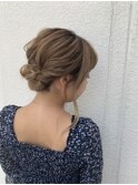 結婚式パーティー大人可愛いヘアセット池袋