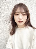 【磯崎真介】透明感のこだわりピンクグレージュ