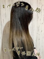 ヘブンリー(heavenly)&nbsp;グラデーションカラー/外国人風カラー/透明感/ニュアンスカラー