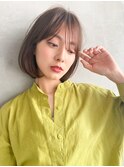 Ameri 透け感ニュアンスボブ イルミナカラー 【新宿】