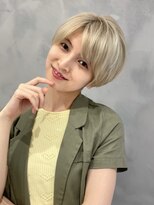 インフィニティ 新富町(Infinity)&nbsp;【簡単スタイリングヘア】ハイトーンショート