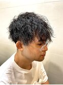 ツーブロック / マッシュ / ワイルド / ハードツイストパーマ