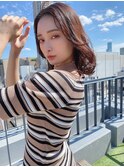 韓国風ロブ＿くびれセンターパート