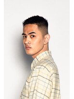 レンゲン(LENGEN)&nbsp;メンズかき上げニュアンスマッシュサイドパート韓国マッシュ