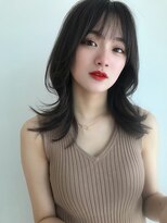 エアー 銀座タワー(AIR)&nbsp;air-GINZAtower【榛葉】　大人可愛い外はねくびれレイヤー