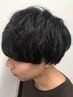 メンズカット＋パーマ＋marbb＆マッサージスパ￥10,280