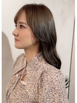 ベレッタ 楠葉店(veretta.) 赤み消しシルバーグレージュ 喜多朝也/30代/40代/50代/髪質改善