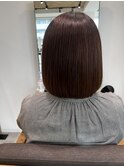 艶髪ボブ【髪質改善縮毛矯正使用】