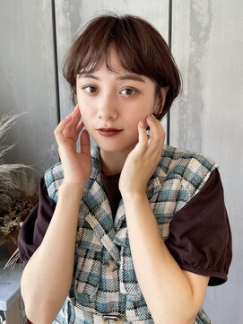 ロンプ(romp) 大人可愛い【丸みショート】【romp恵比寿】