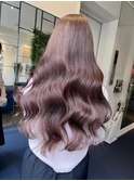 【W_SALON 河原町】ピンクブラウン/大人可愛い