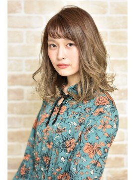 ドーチェ 茨木店(DOCHE) グラデーションカラーとカールミディ