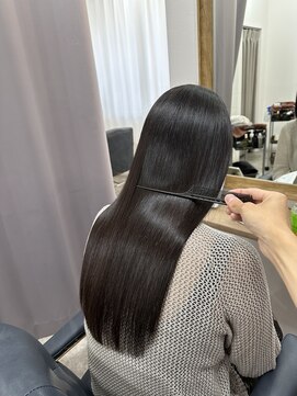 ミント 鳳(Mint.) 20代30代40代 髪質改善ストレート前髪２Wayバング