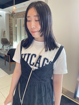 バディ ヘア フレス(BUDDY HAIR FRAIS) 暗髪ロブ◇フェイスレイヤー