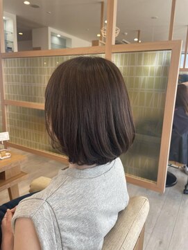 アドラーブル 長岡リップス旭岡店(adorable) まるみボブ*マロングレージュ＊20代