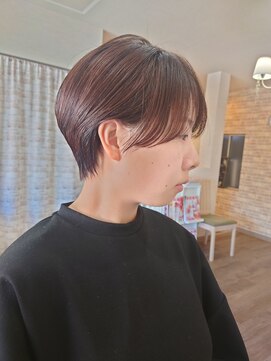 ミエル(miel) 【hair design miel】大人ショートカット