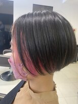 ヘアーアンドアート ルミナ(HAIR&ART LUMINA) 【佐々木】フレーミングカラーピンク