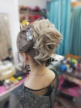 マイクローゼット(my closet) 高めのアップスタイル