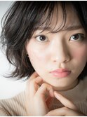 似合わせカットアッシュブラック外ハネボブ204r北浦和30代40代