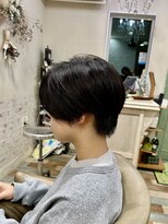 スタッカートアットヘアー(staccato@hair)&nbsp;黒髪ハンサムショート！