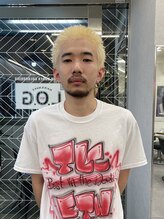 ログ 渋谷(L.O.G) ハイトーンスパイキーショート