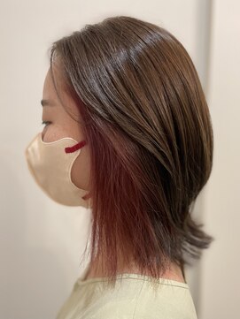 アトリエルナ(ATELIER LUNA) インナーカラー／イヤリングカラー／小山／思川