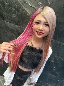 ビューティ スタジオ モッズ 渋谷(beauty studio M.O.D shibuya) ツートーンピンク