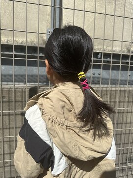 サンクチュアリー ウィズ コネクト(Sanctuary with connect) ヘアゴムアレンジ