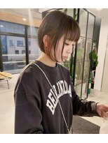 ラヴィズム 松崎店(LUVISM)&nbsp;ダブルカラー/ミニボブ/切りっぱなし東区松崎