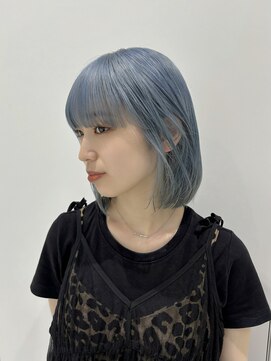 ノラ シンディ(NORA CYNDY) デザインカラーシャドウルーツカラー裾カラーレイヤーカット