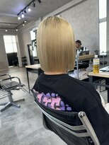 サクラ 岐阜(SAKURA)&nbsp;ブリーチしてても乾かしただけで艶々に！　岐阜美容室