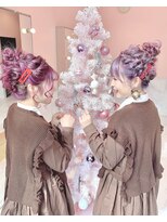 ルイ(LOUIS)&nbsp;【 LOUIS 】ふわふわお団子ヘア