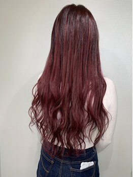 ボニー(Bonny)の写真/エクステで理想のスタイルが叶う♪地毛との馴染も抜群で毛先まで自然な仕上がりに◆モチ・手触りの良さも◎