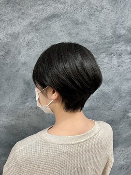 ヘアーエバリーズ(hair Everies) スッキリ耳掛けショート20代30代大分中央町