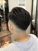 フェード風オールバック